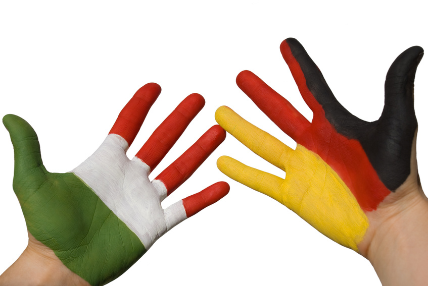 deutsch-italienische Zusammenarbeit